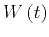 $W\left ( { t } \right)$
