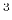 $^3$