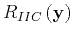 $R_{IIC} \left ( { \mathbf{y} } \right)$
