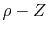 $ \rho -Z$