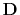 $ \bold D$