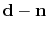 $\mathbf{d}-\mathbf{n}$