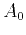 $A_0$