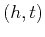 $(h,t)$