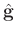 $ \hat{\mathbf{g}}$