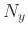 $ N_y$