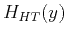 $ H_{HT}(y)$