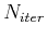 $ N_{iter}$