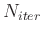 $ N_{iter}$