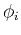 $ \phi_i$