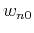 $ w_{n0}$