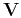 $\tensor V$