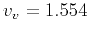 $v_v=1.554$