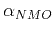 $ \alpha _{NMO}$