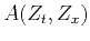 $A(Z_t,Z_x)$
