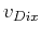 $ v_{Dix}$