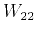 $W_{22}$