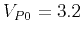 $ V_{P0}=3.2$