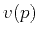 $ v(p)$