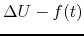 $ \Delta U - f(t)$