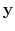 $ \mathbf{y}$