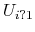 $ U_{i ? 1}$