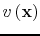 $ v\left ({\bf x}\right)$