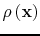 $ \rho\left ({\bf x}\right)$