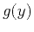 $g(y)$