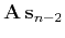 ${\bf A s}_{n-2}$