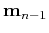 ${\bf m}_{n-1}$