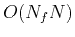 $O(N_f N)$