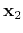$\mathbf{x}_2$