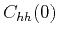 $C_{hh}(0)$