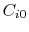 $C_{i0}$