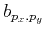 $b_{p_x,p_y}$