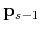 $\mathbf{p}_{s-1}$