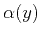 $ \alpha(y)$