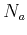 $N_a$