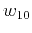 $w_{10}$