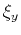 $\xi_y$