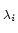 $ _{\lambda_{i}}$