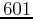 $ 601$