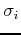 $ \sigma_i$