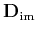 $ \mathbf {D}_{\text {im}}$