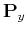 $ \mathbf {P}_y$