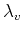 $ \lambda_{v}$
