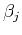 $ \beta_j$