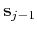 $ \mathbf{s}_{j-1}$