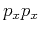 $ p_x p_x$